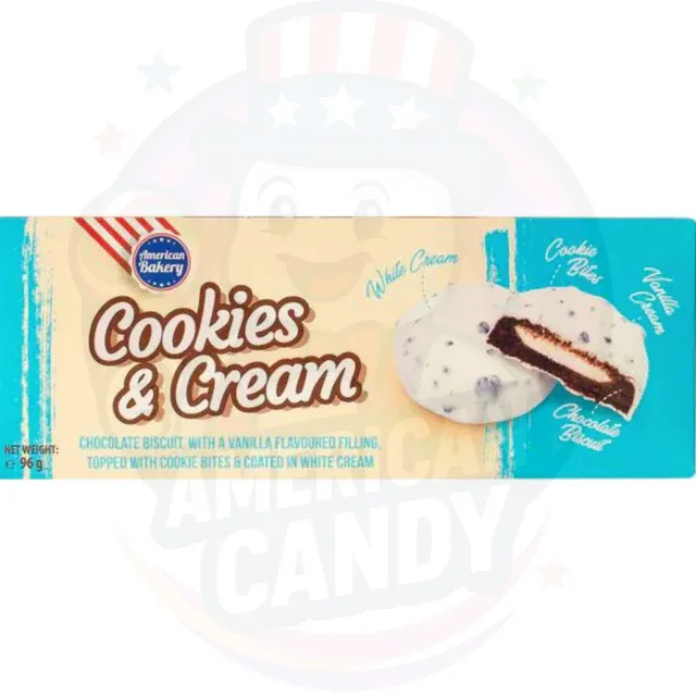 American Bakery Cookies & Cream 96gr