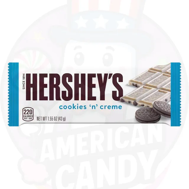 Hershey's Bar Cookies & Cream 43g