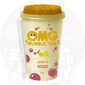 OMG Bubble Tea Lemon and Mango 270ml