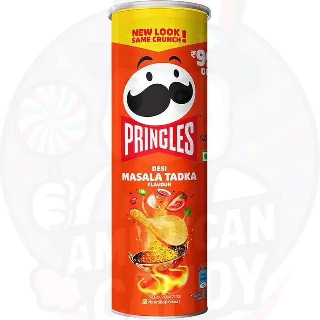 Pringles Desi Masala Tadka 107g