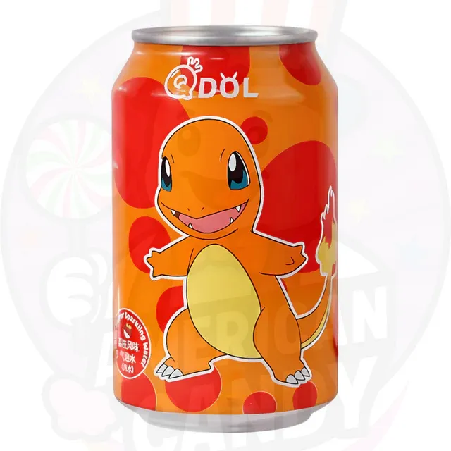 QDOL Pokemon Fennekin Lychee Flavoured Sparkling Water 330ml