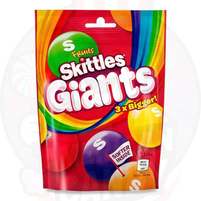 Skittles Giants Fruits 125g