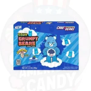 Warheads Sour Grumpy Bears Blue Raspberry 99g