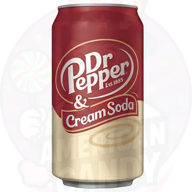 Dr Pepper & Cream Soda 355ml