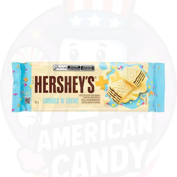CANDY HERSHEYS 102 GR WAFER COOKIES N CREAM