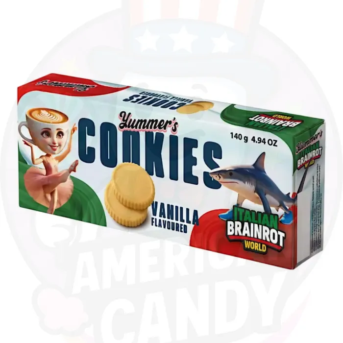 Yummers Brainrot Vanilla  Biscuits 140 g