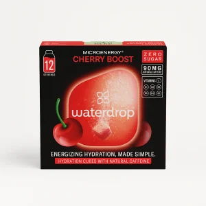 Waterdrop Cherry Boost 12 Pastillas Saborizantes