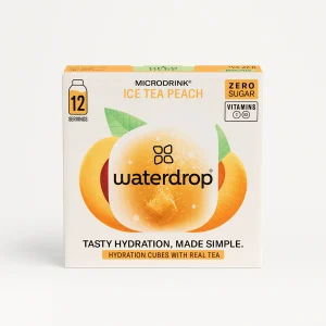 Waterdrop Ice Tea Peach 12 Pastillas Saborizantes
