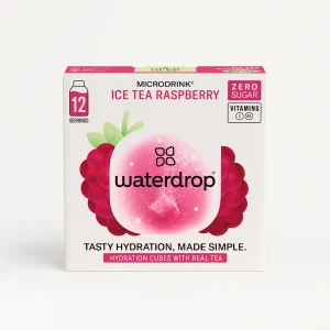 Waterdrop Ice Tea Raspberry 12 Pastillas Saborizantes