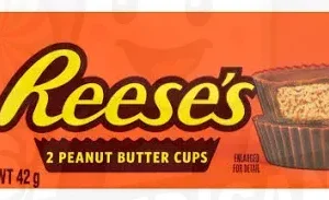 CANDY REESES 42 GR PEANUT BUTTER CUPS