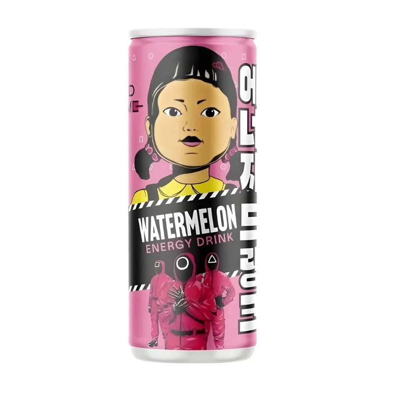 Squid Game Watermelon Energy Drink 250 ml