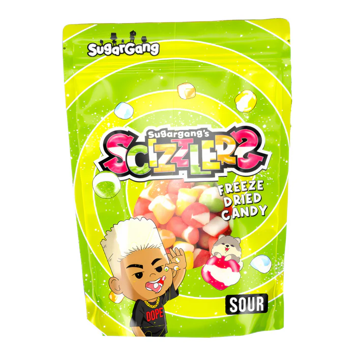 CANDY SUGARGANG 75 GR SCIZZLERS SOUR