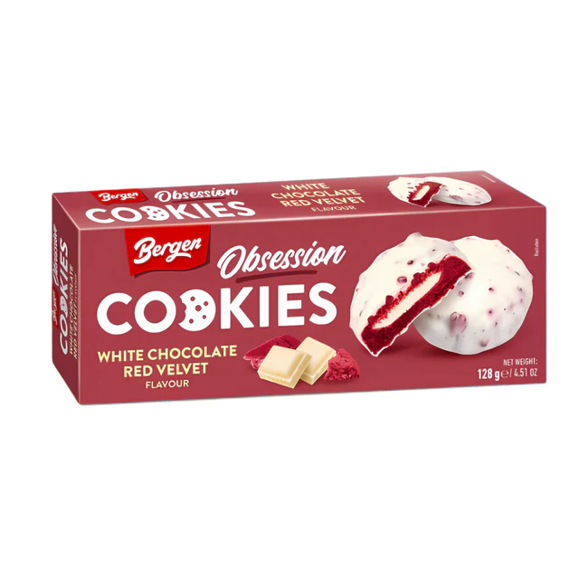 Bergen Obsession Cookies  Red Velvet 128g