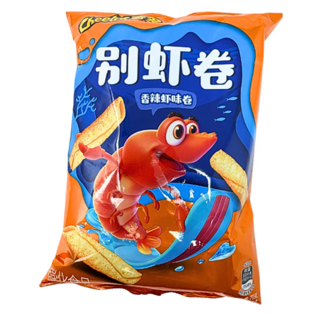 Cheetos Spicy Shrimp Flavored Rolls 70g