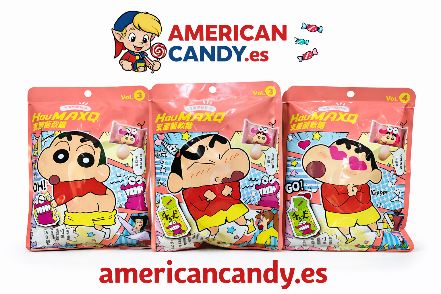 Caramelos y Golosinas Japonesas  Personajes Animados Vol Fresa